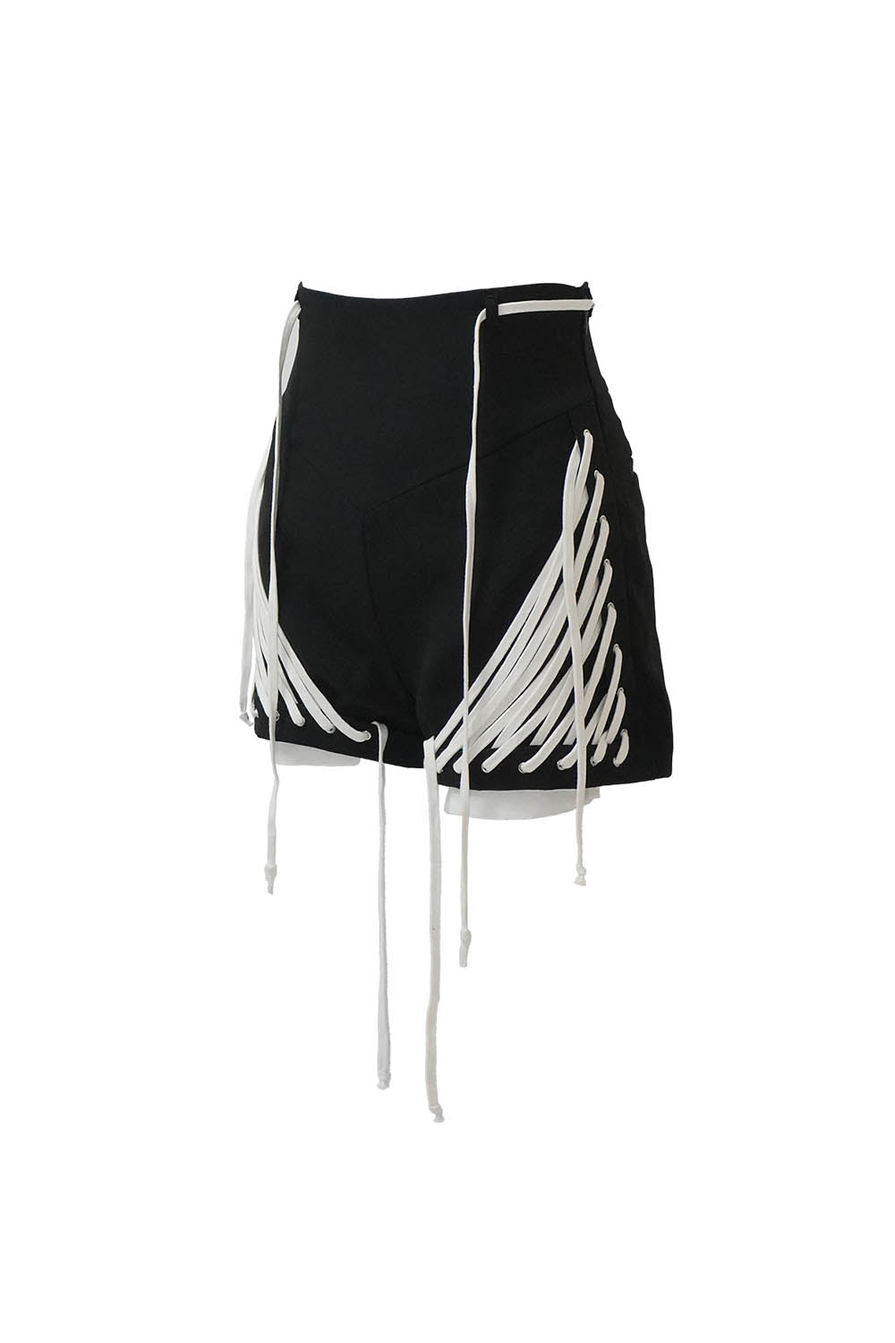 S lace up shorts
