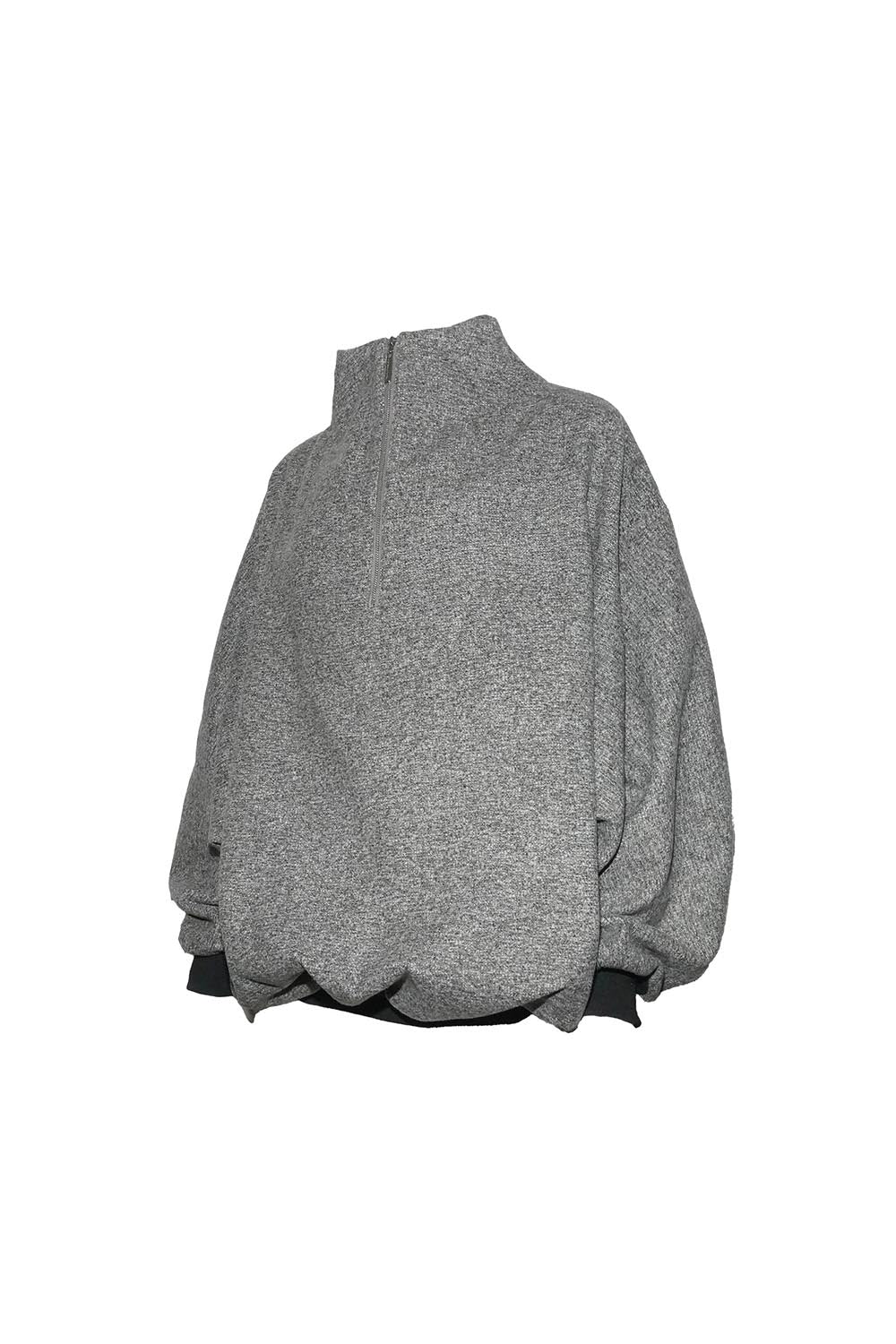 S over tweed zip jacket