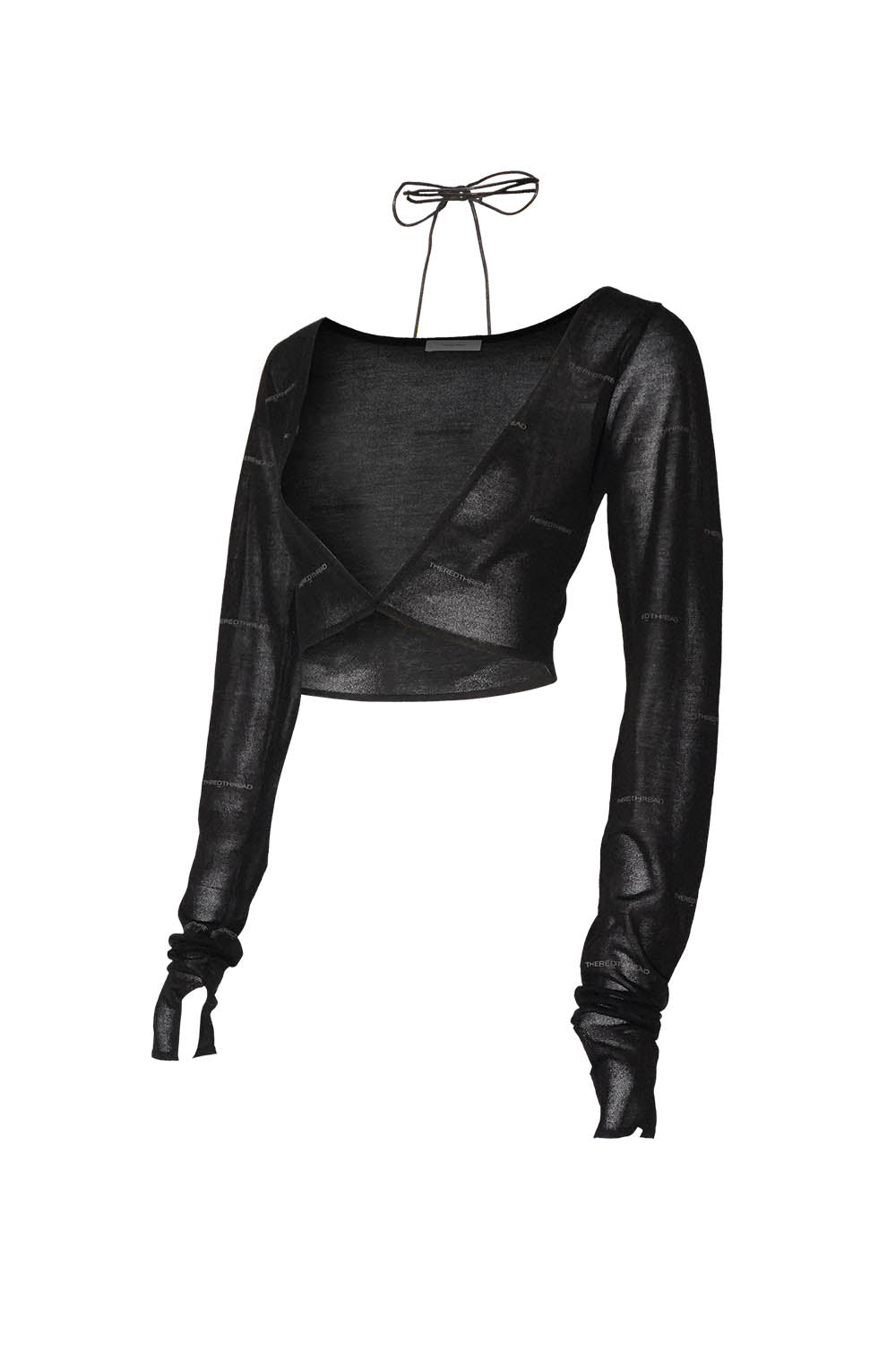 S wire tie cardigan