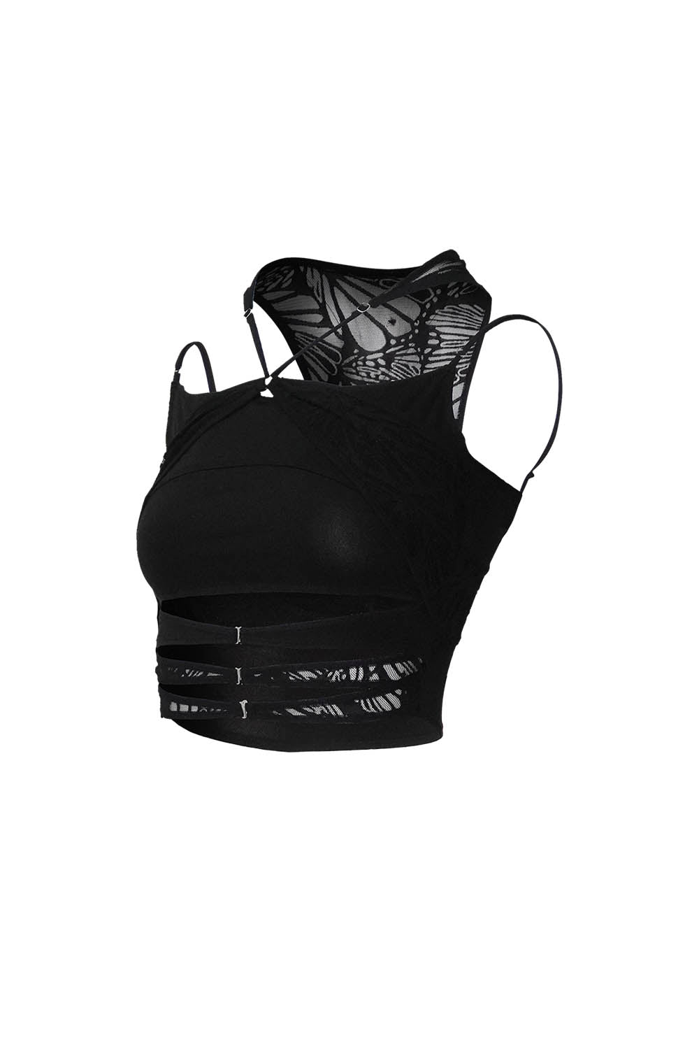 S lace layered camisole