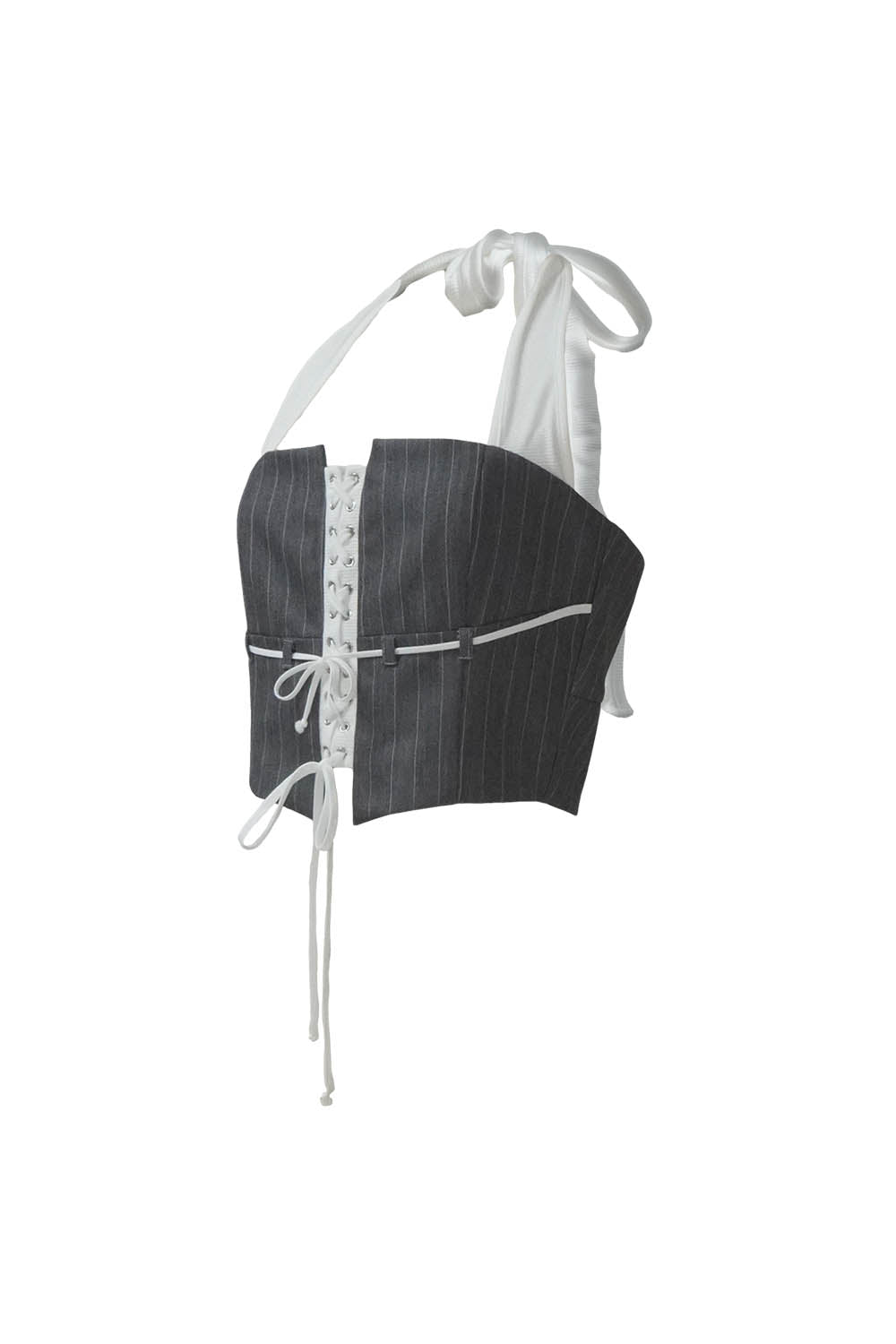 S lace up halter tops