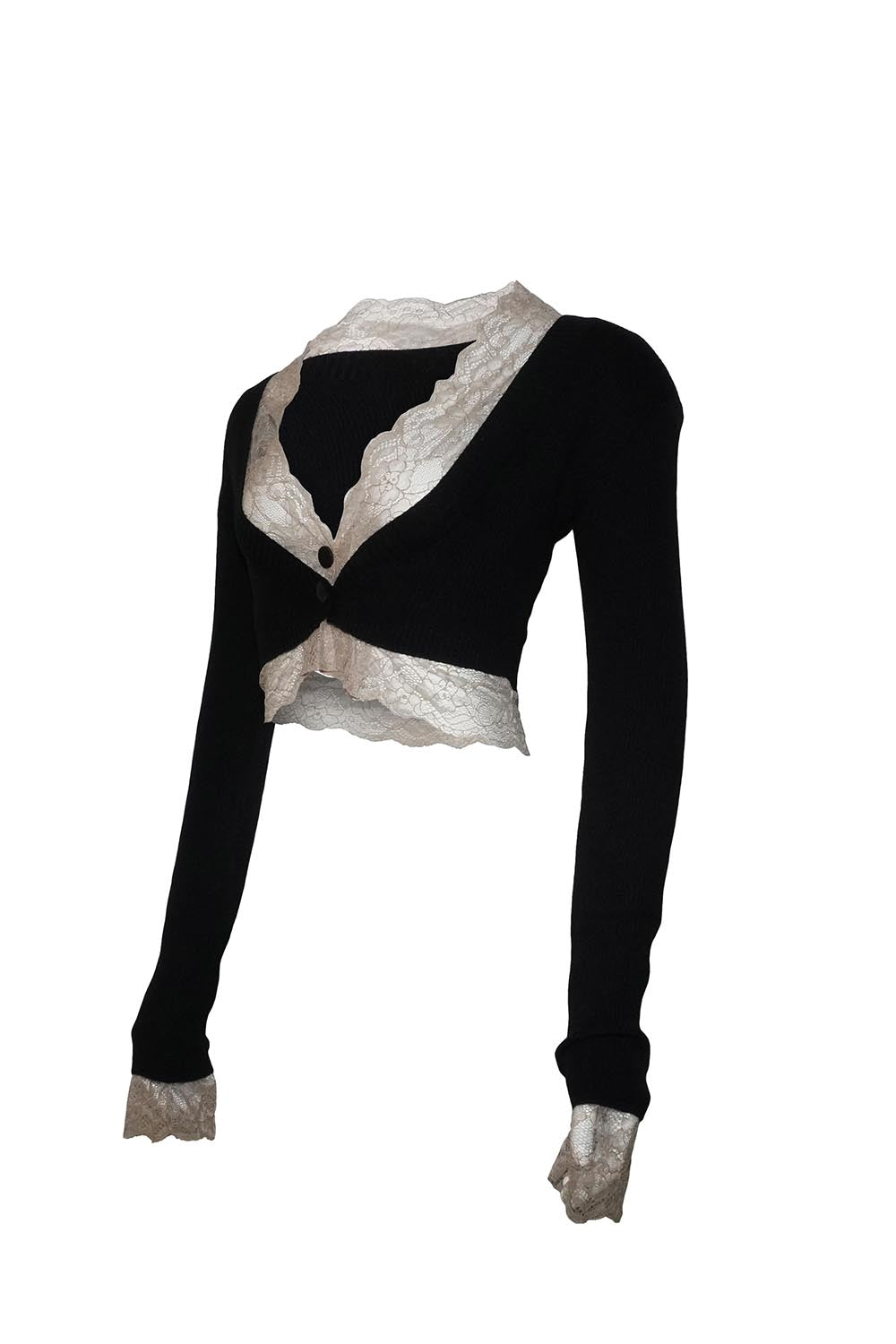 S framed lace tops