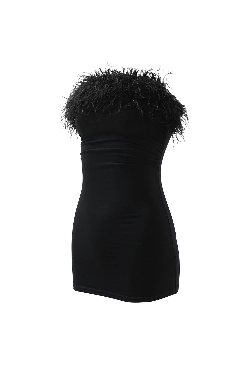 S feathery bare tops