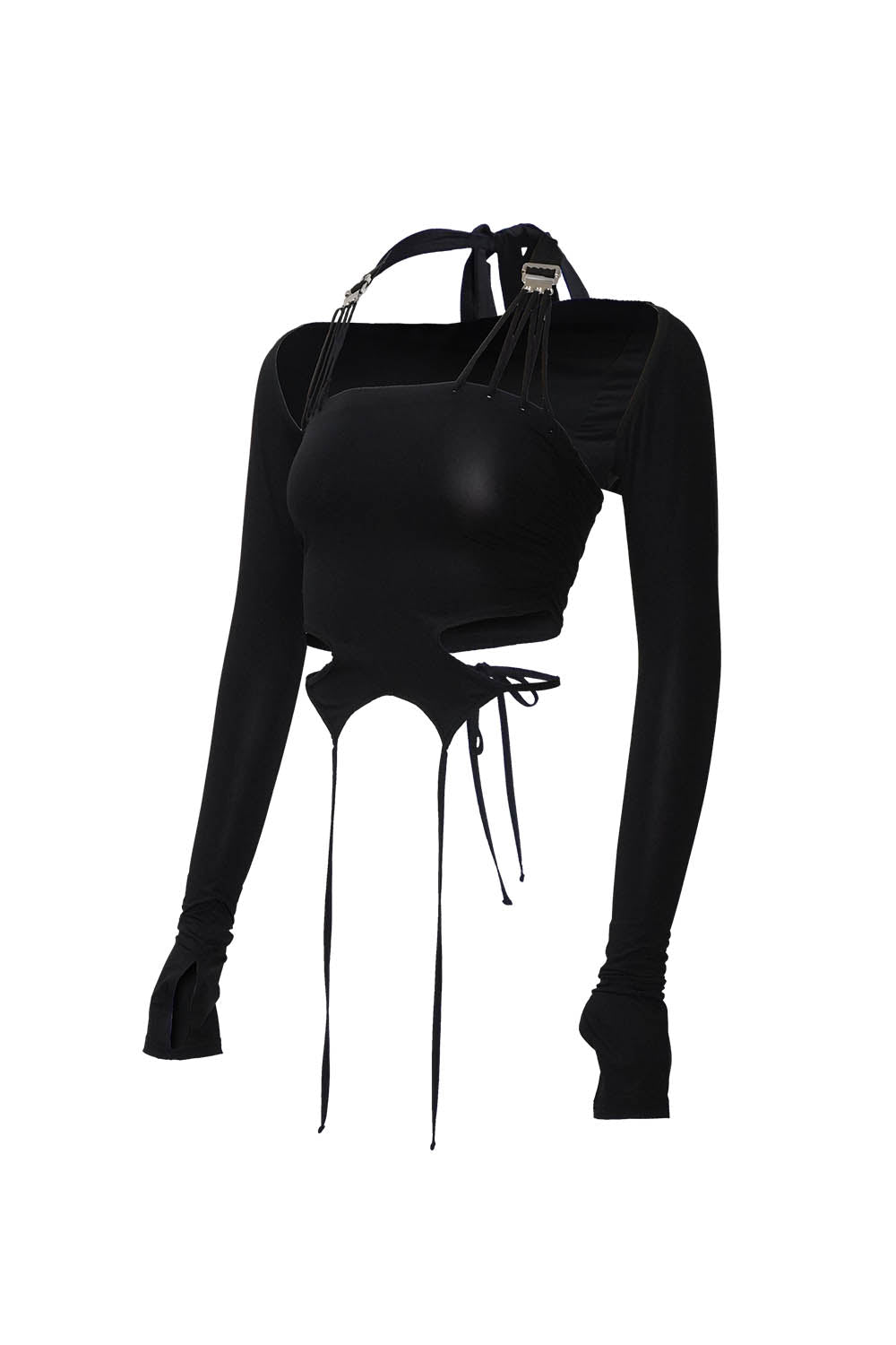 S butterfly garter tops