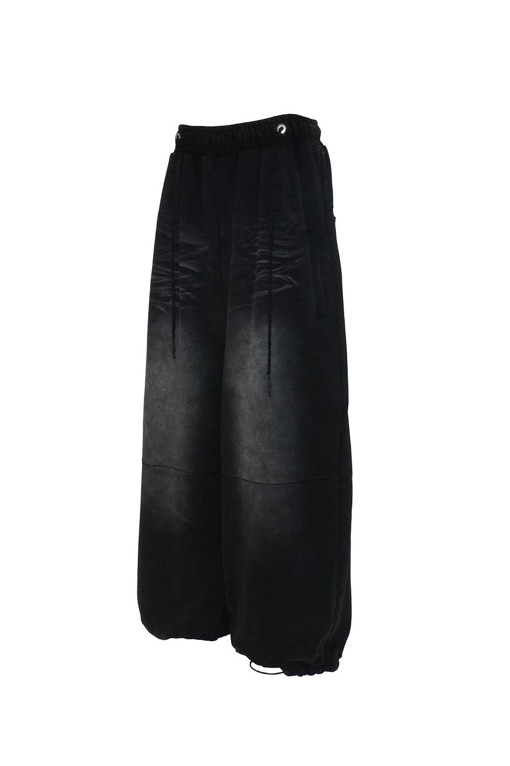 S blasted belt sweat pants