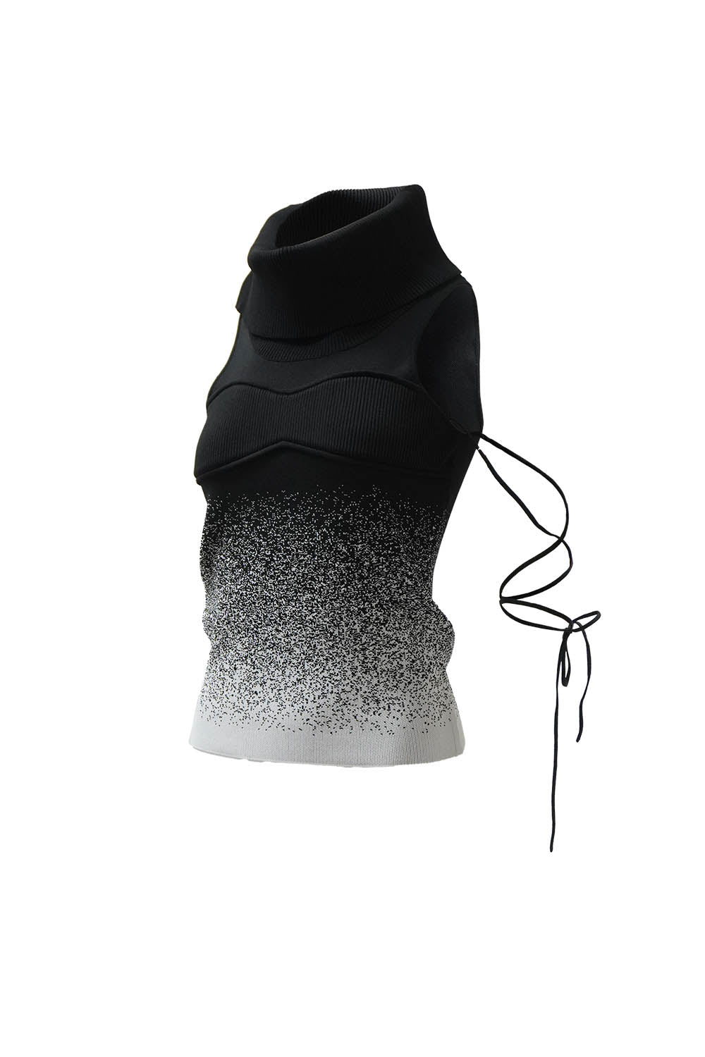 S gradation knit tops