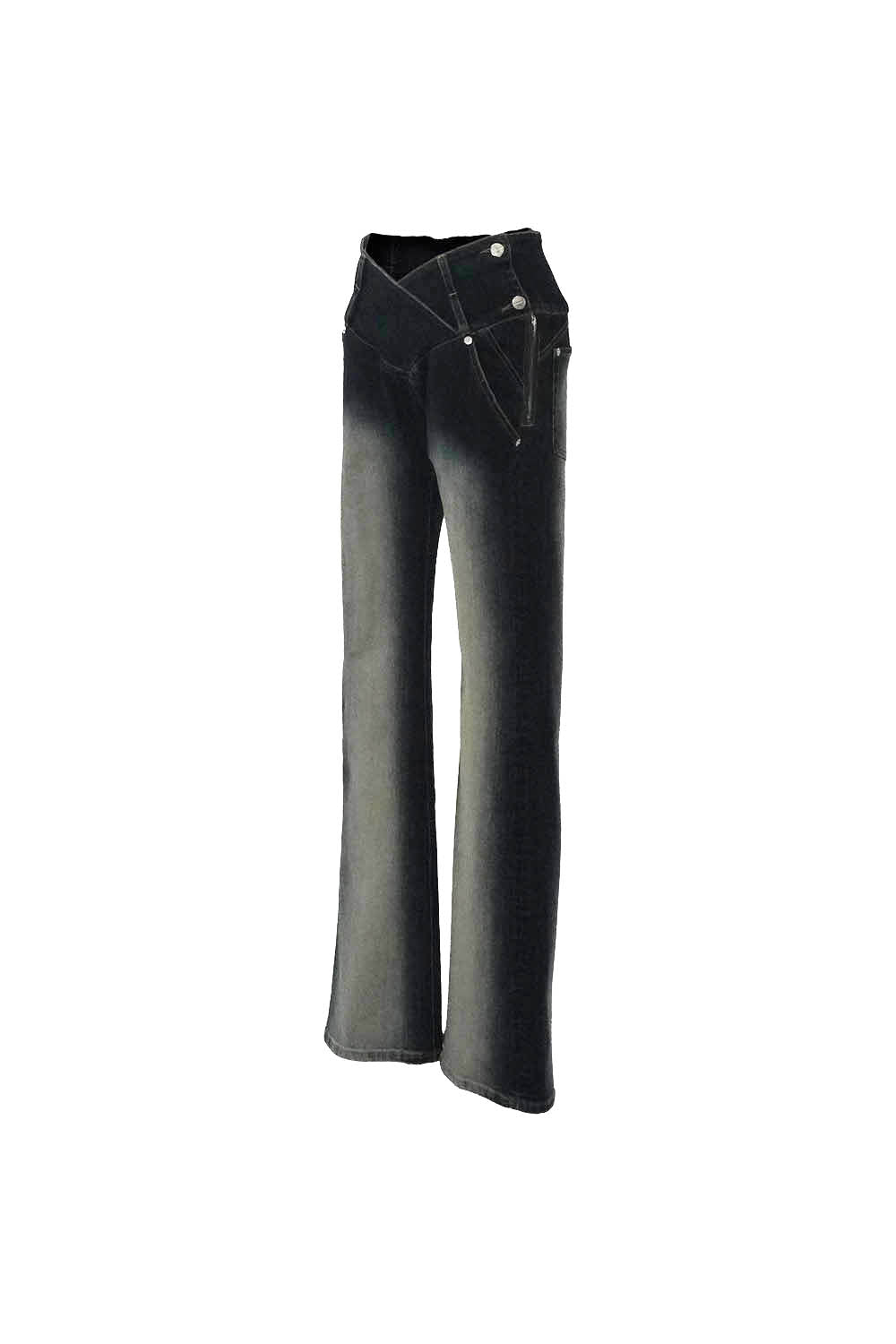 S V-shape denim 1