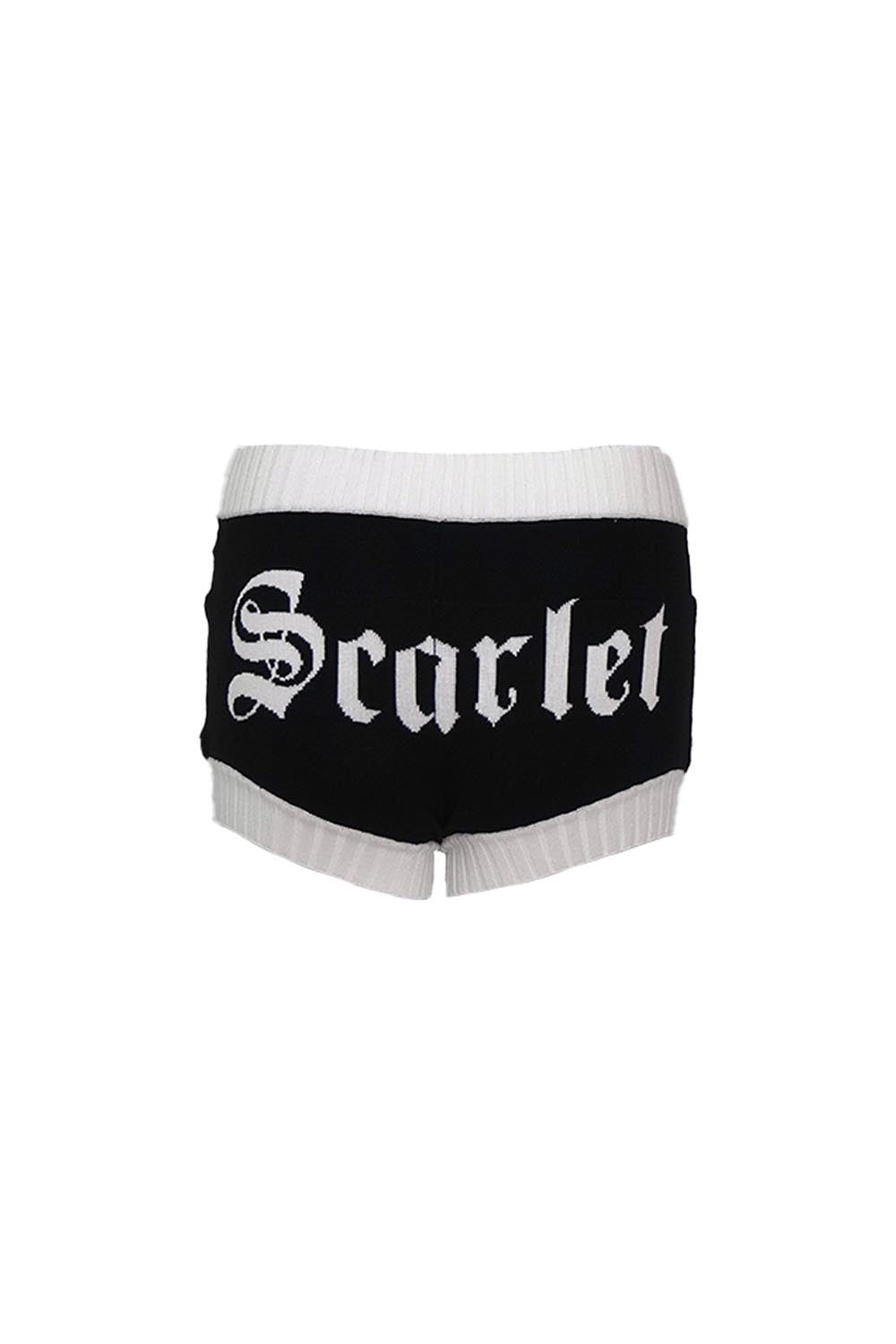 S logo knit pants micro