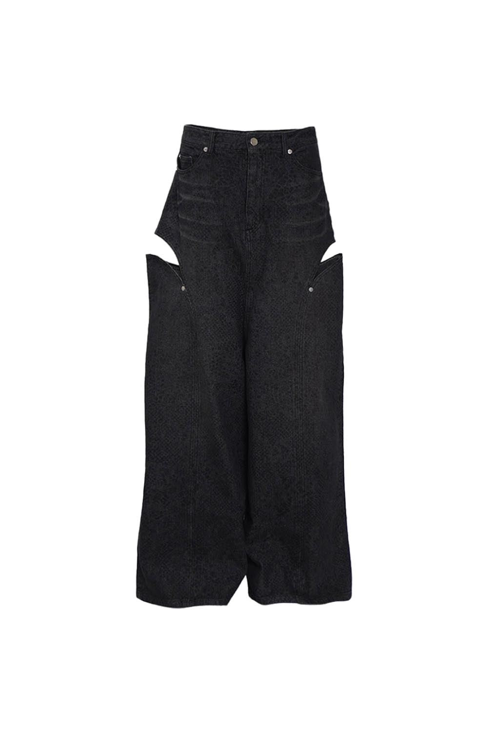 S cutting denim2 lace