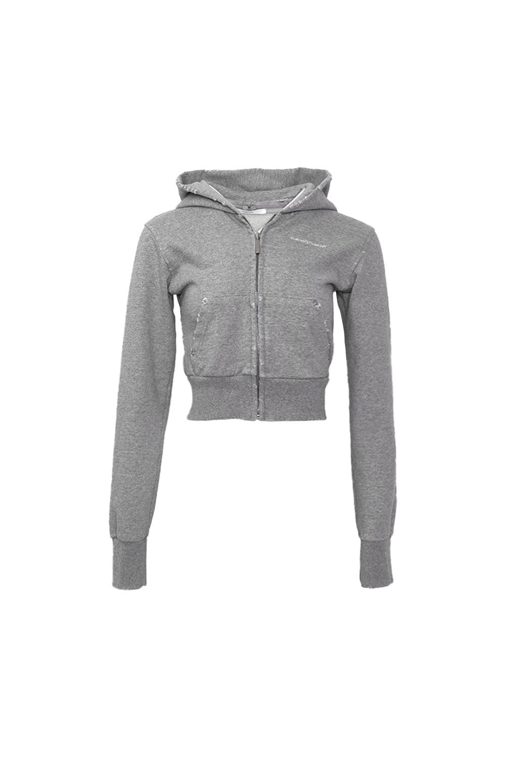 S zipup hoodie cropped