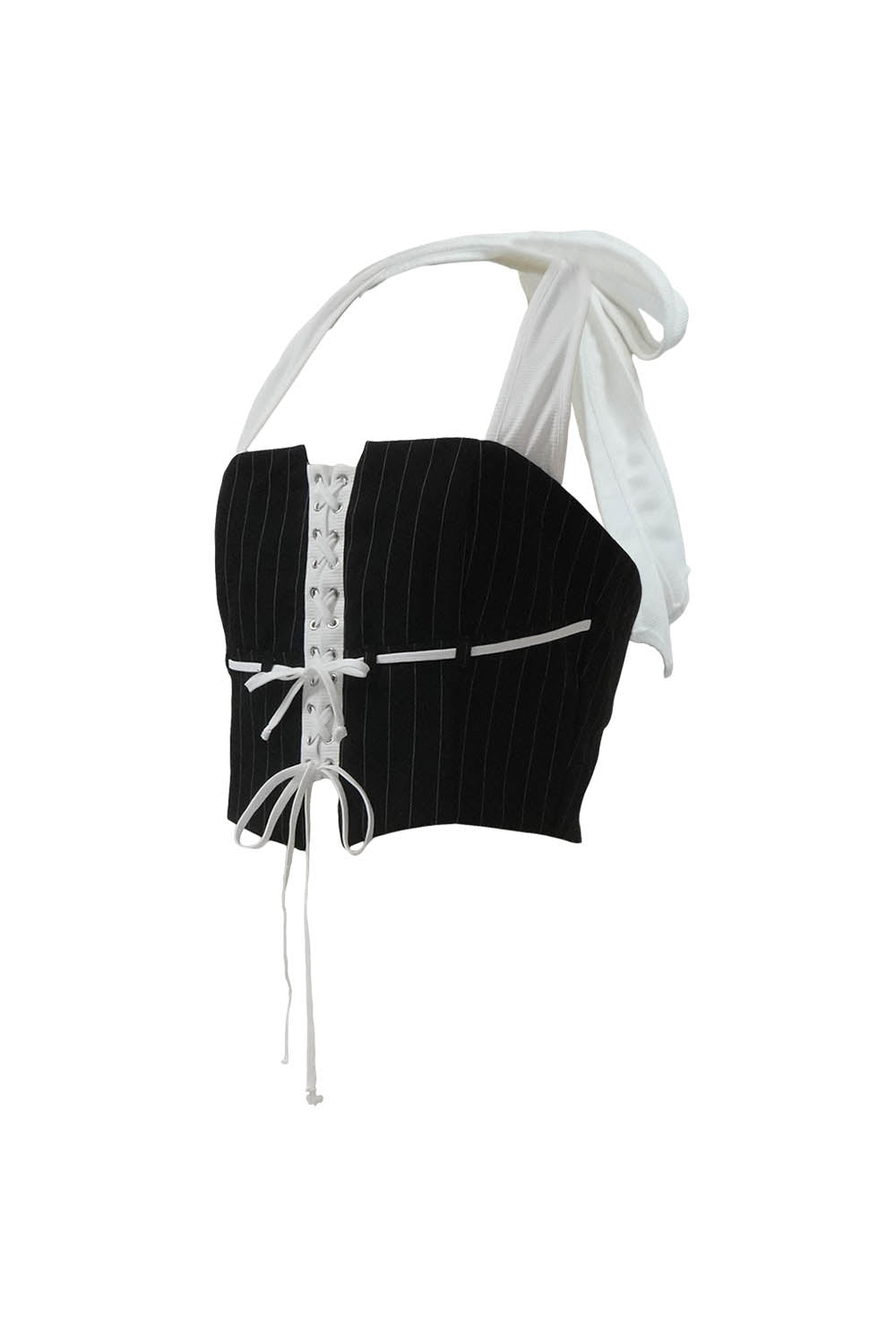 S lace up halter tops