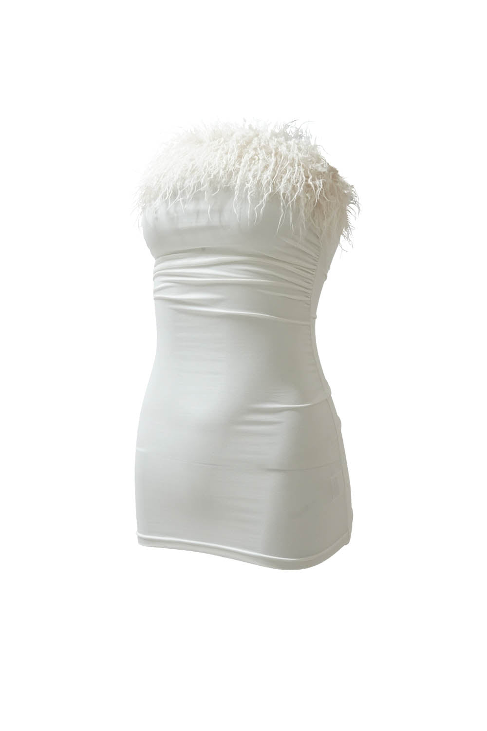S feathery bare tops