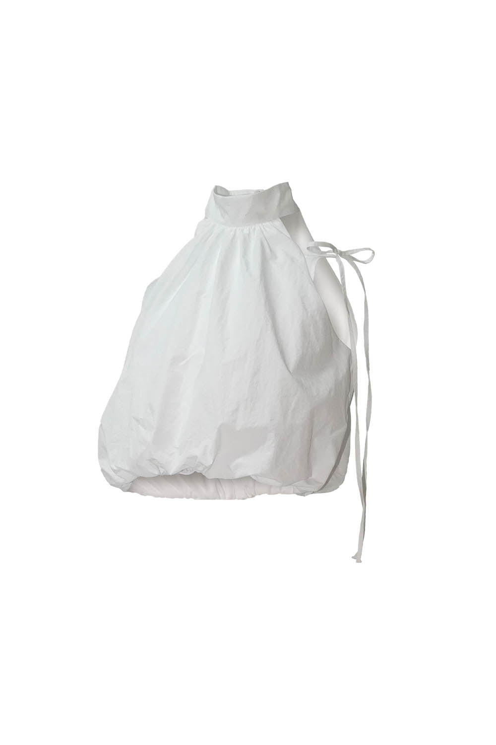 S strap balloon blouse