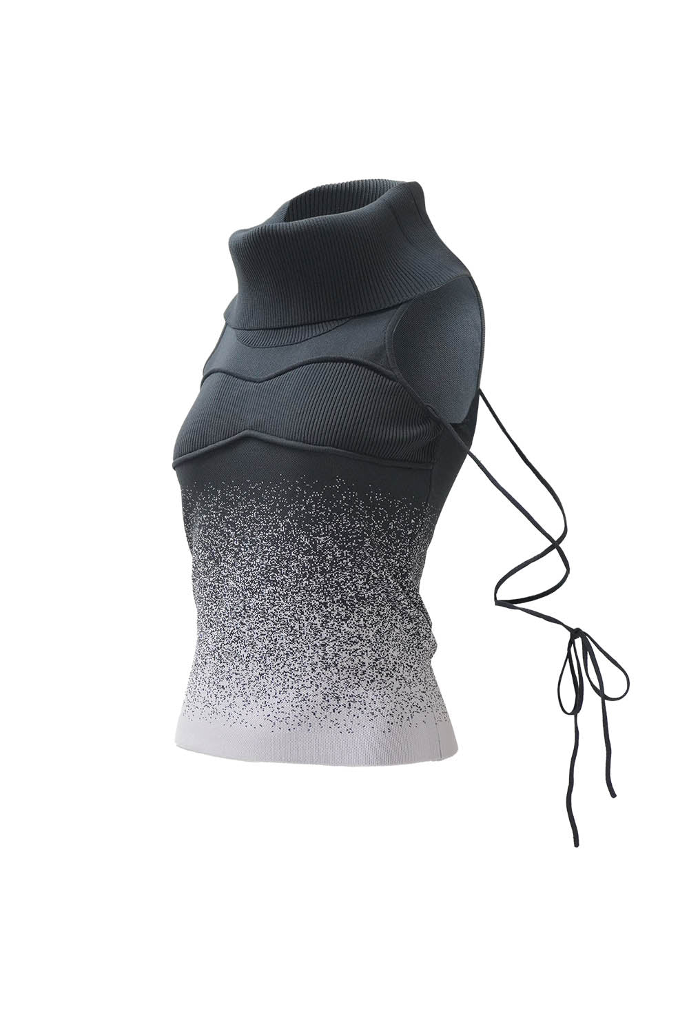 S gradation knit tops