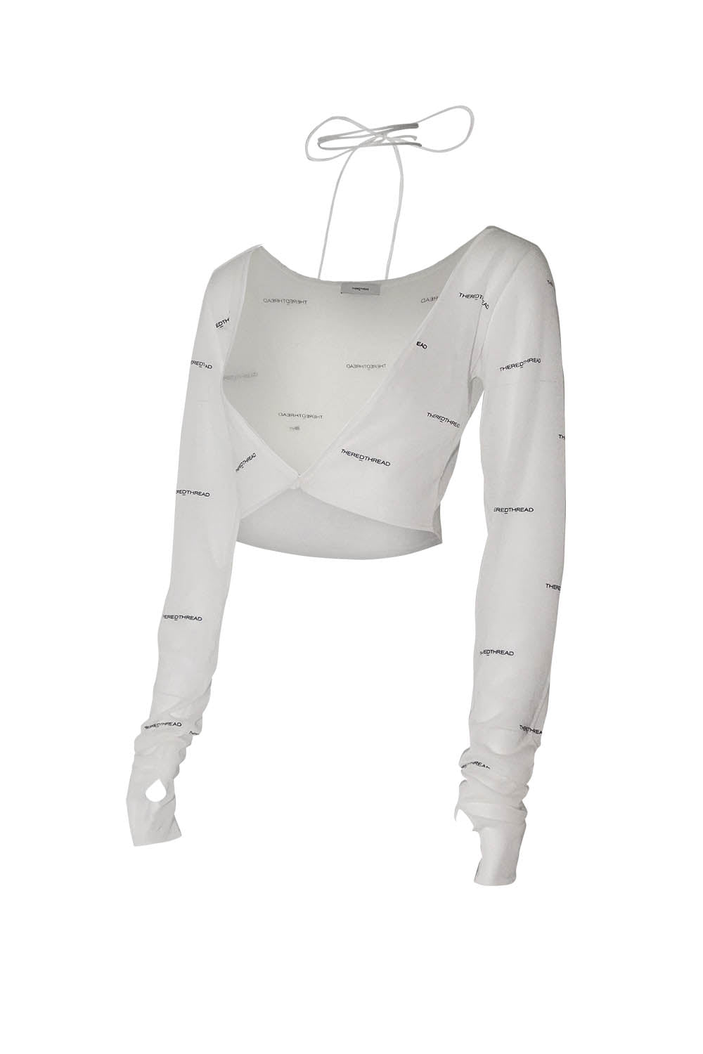 S wire tie cardigan