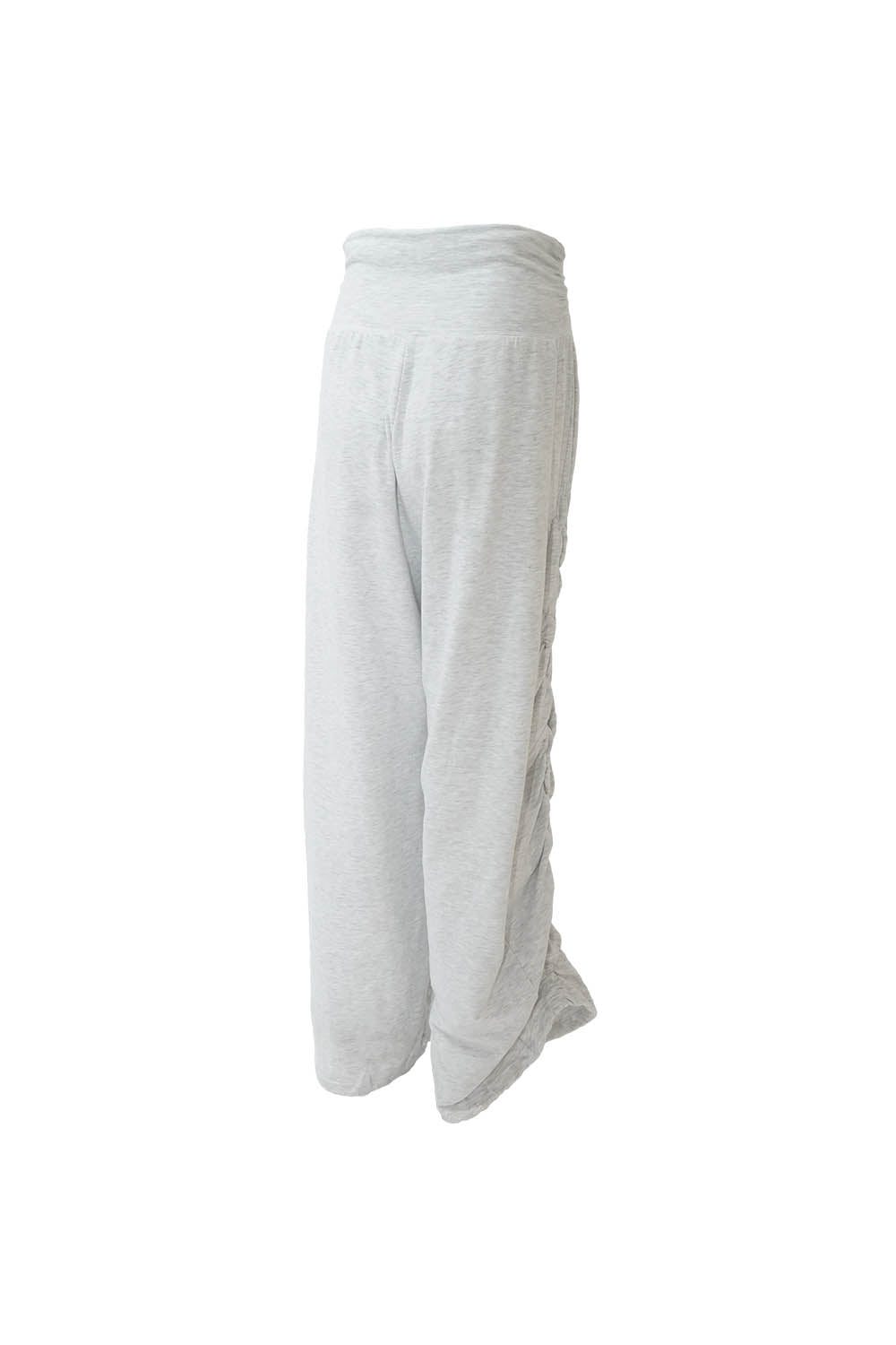 S ribbon smocking sweat pants
