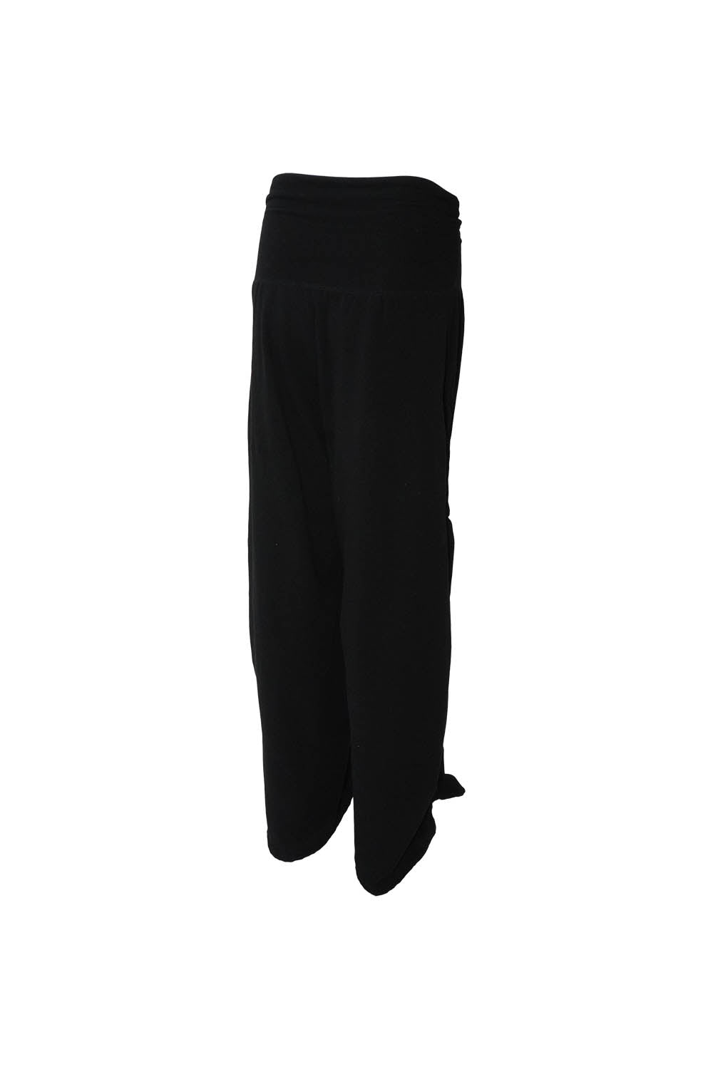S ribbon smocking sweat pants