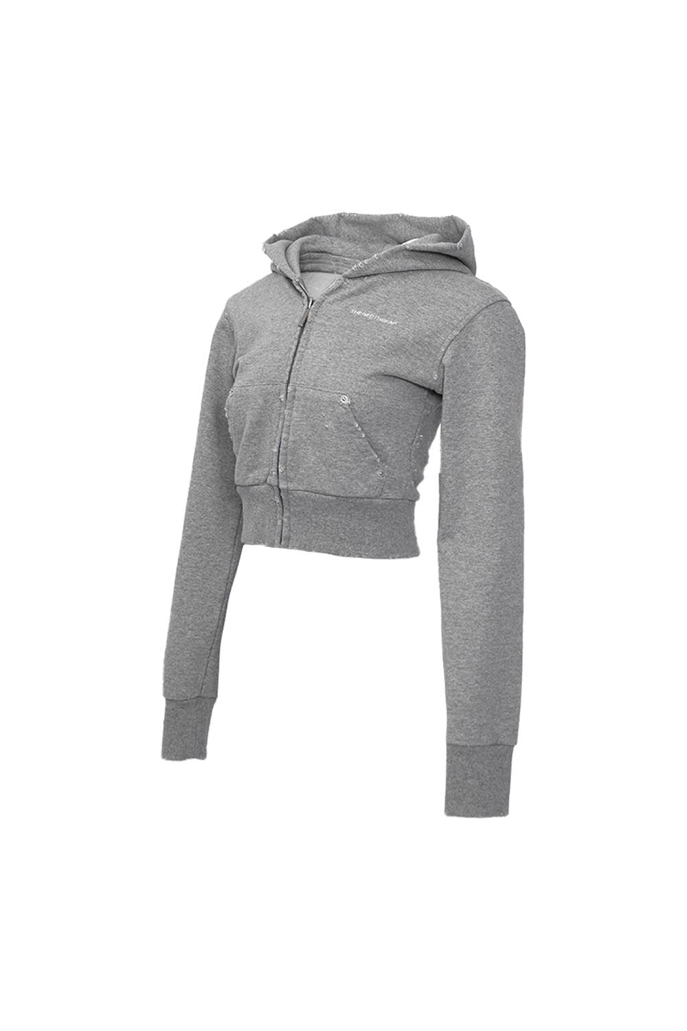 S zipup hoodie cropped