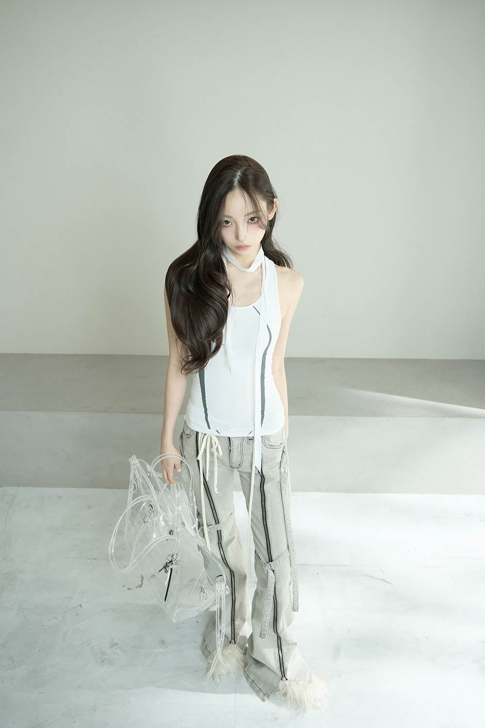 S code tie tops heart