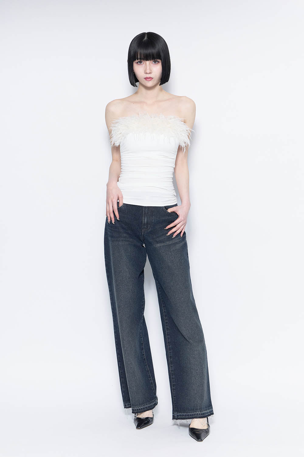 【関税込み】Re/Done レッド 'The Standard' ジーンズ THEREDTHREAD / ザレッドスレッド】S straight denim basic
