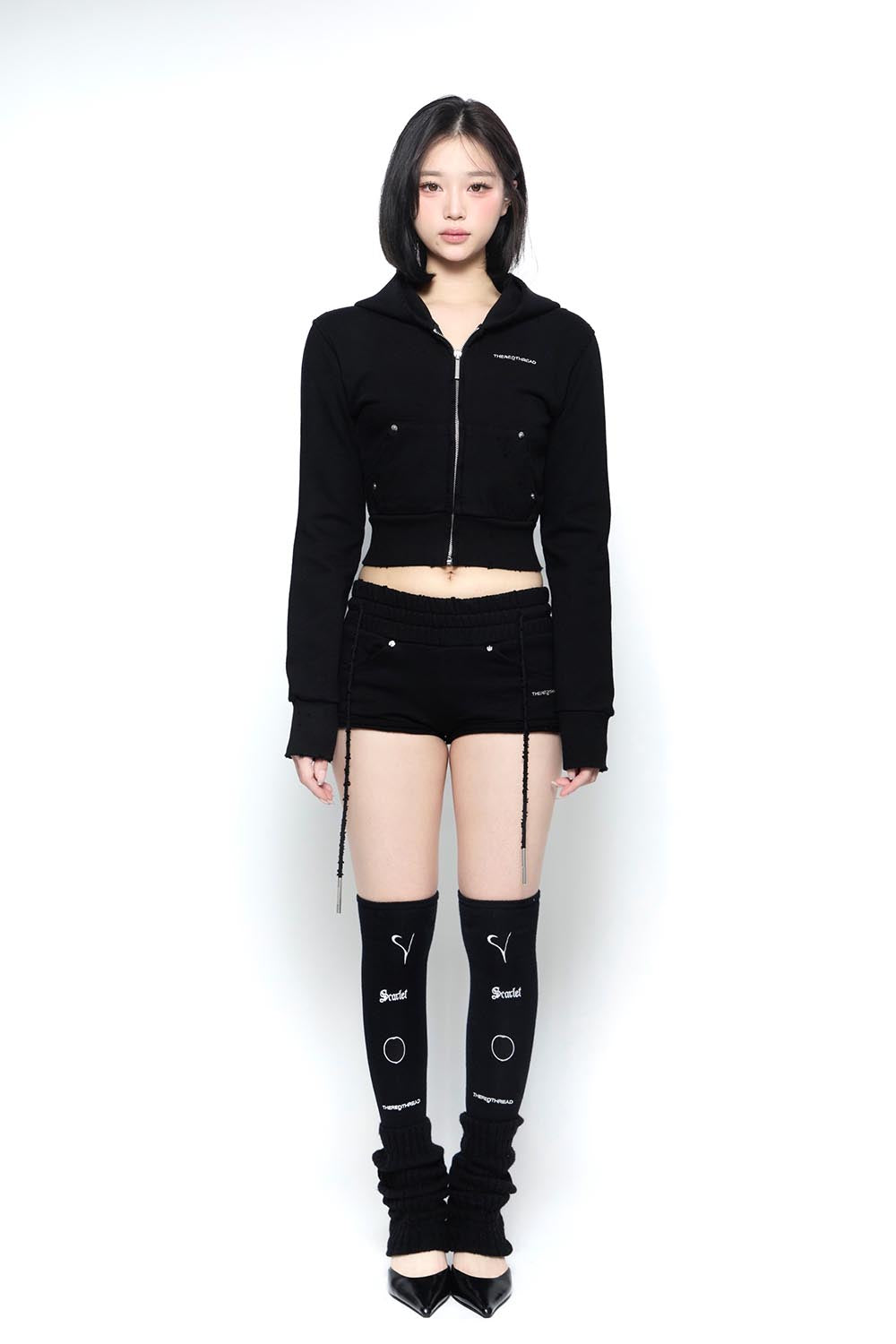 S basic sweat pants short
