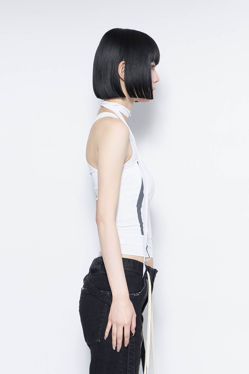 S code tie tops heart