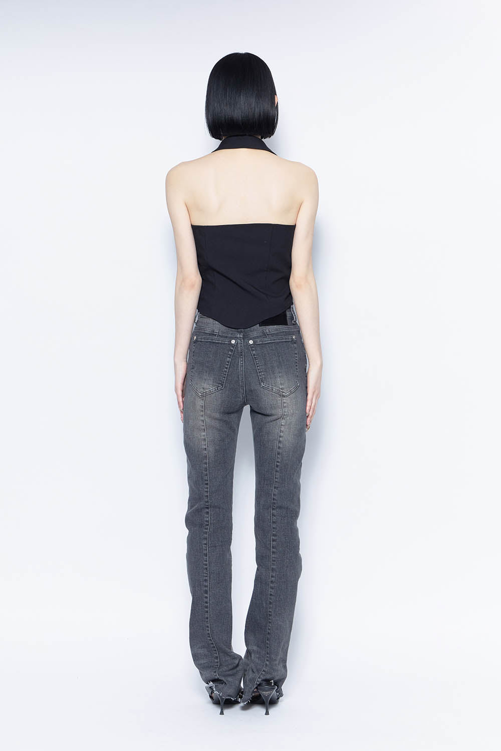 S flare denim basic