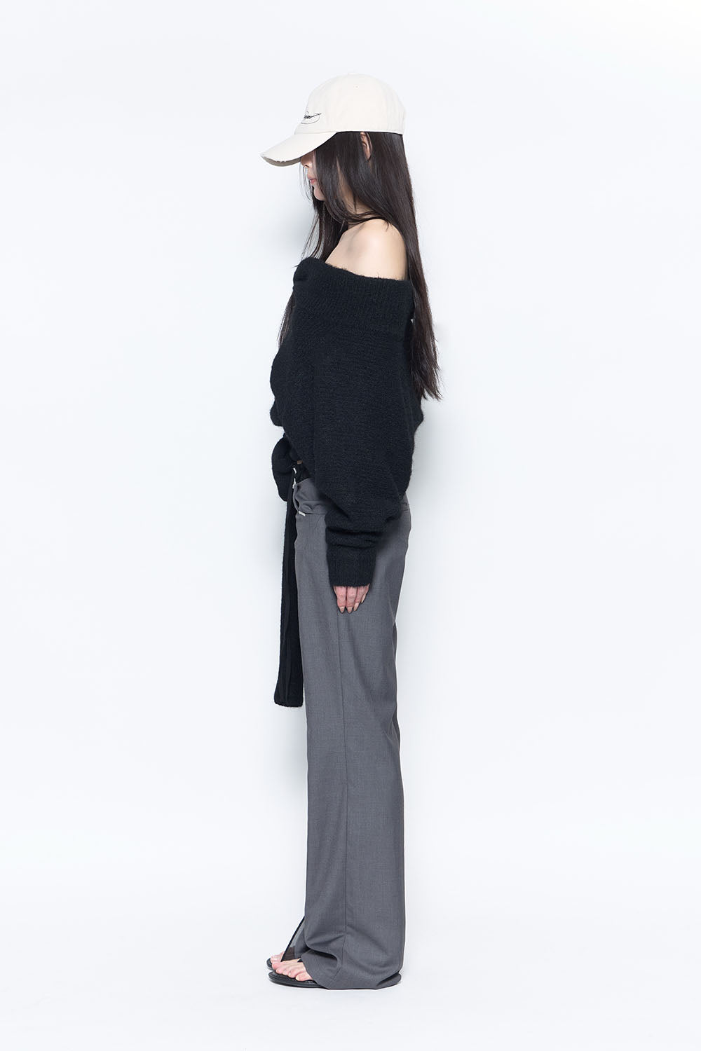 S structured slacks pants