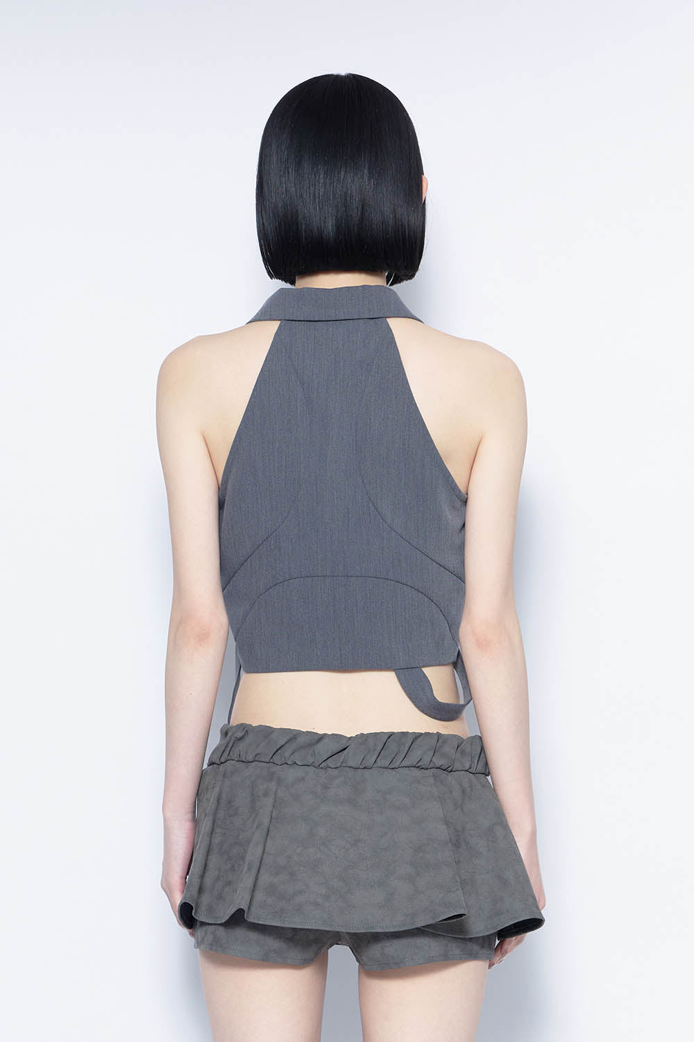 S ring tailored vest