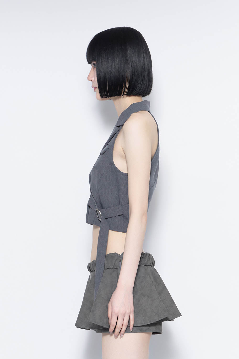 S ring tailored vest