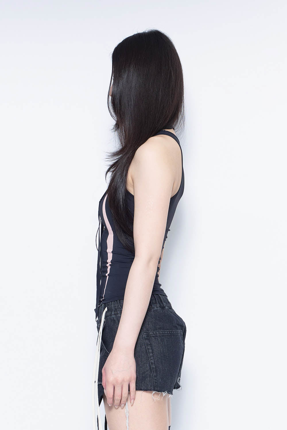 S code tie tops heart