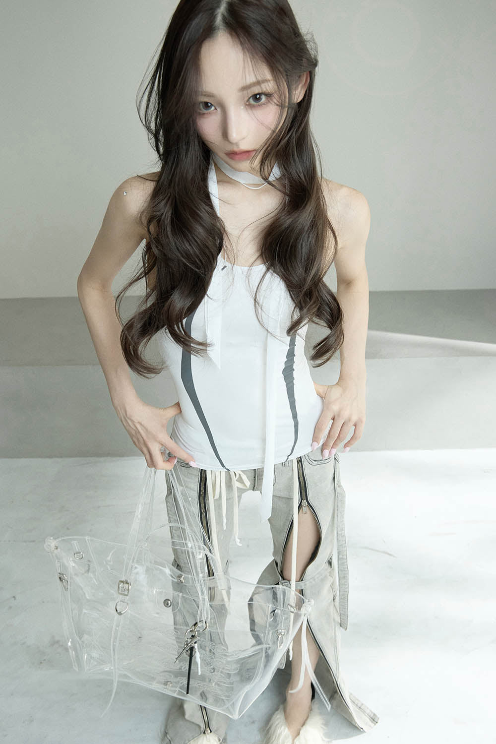 S code tie tops heart