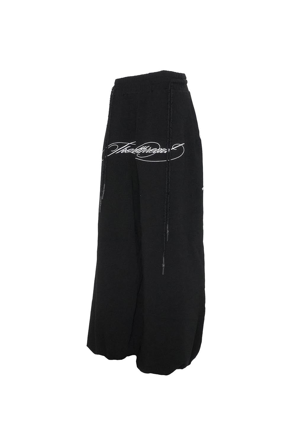 S embroidery ribbon pants