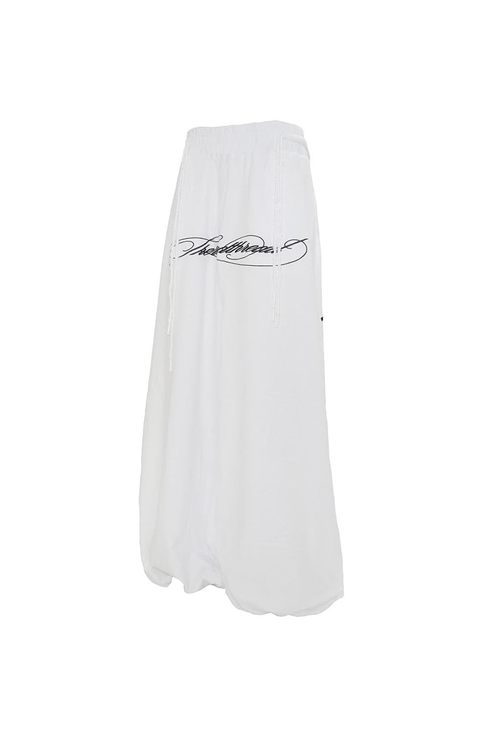 S embroidery ribbon pants