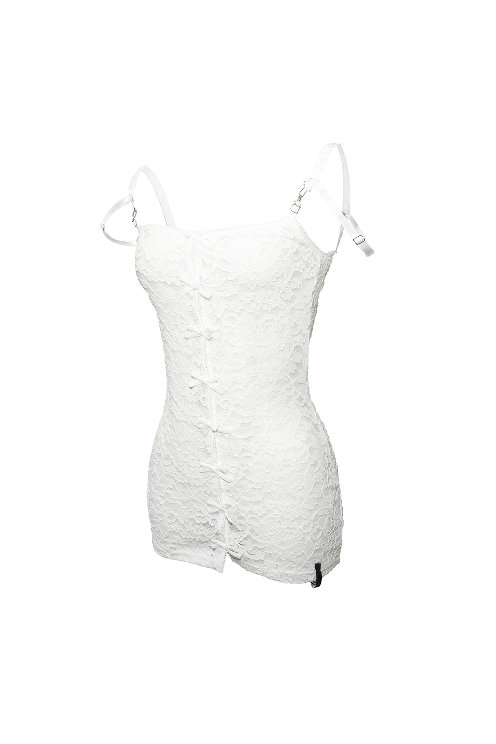 lace cami shorts set ribbon