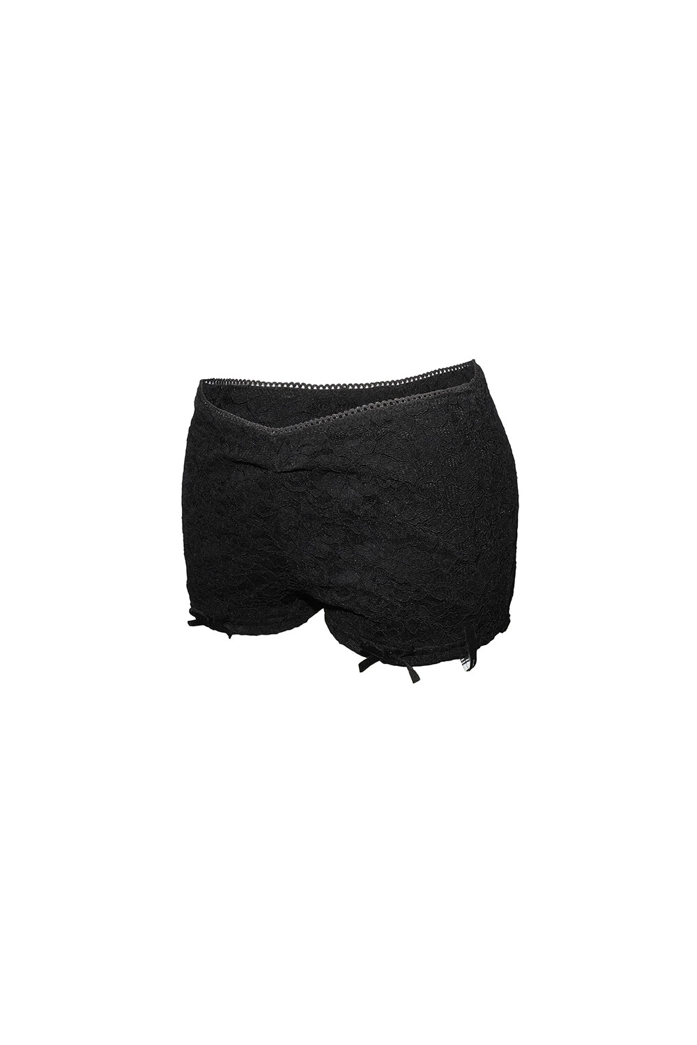 lace cami shorts set ribbon