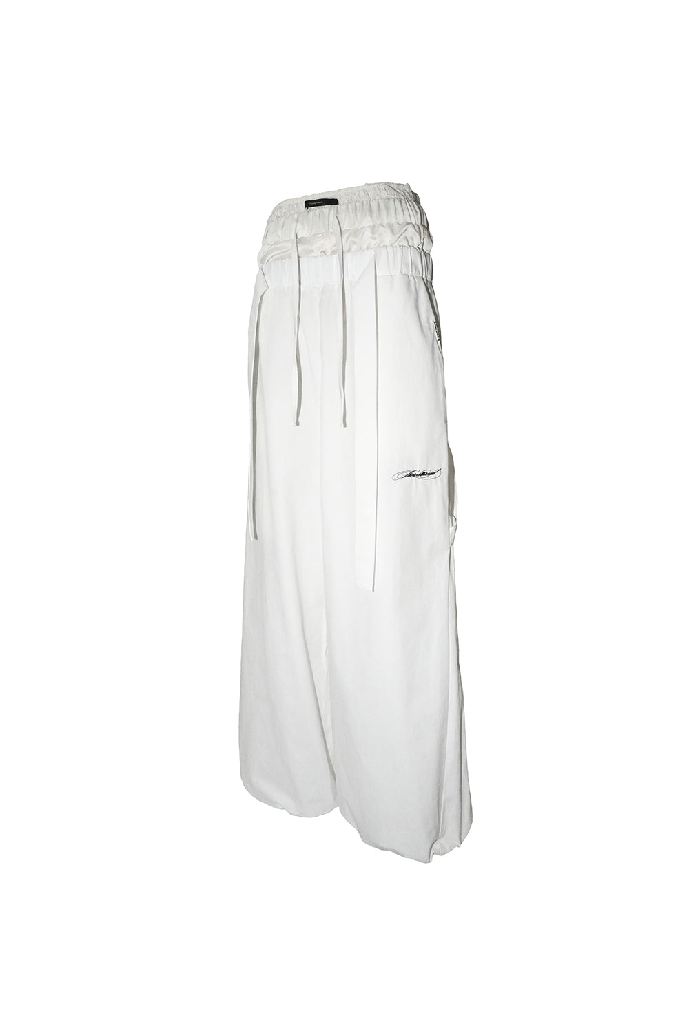 layered waist pants