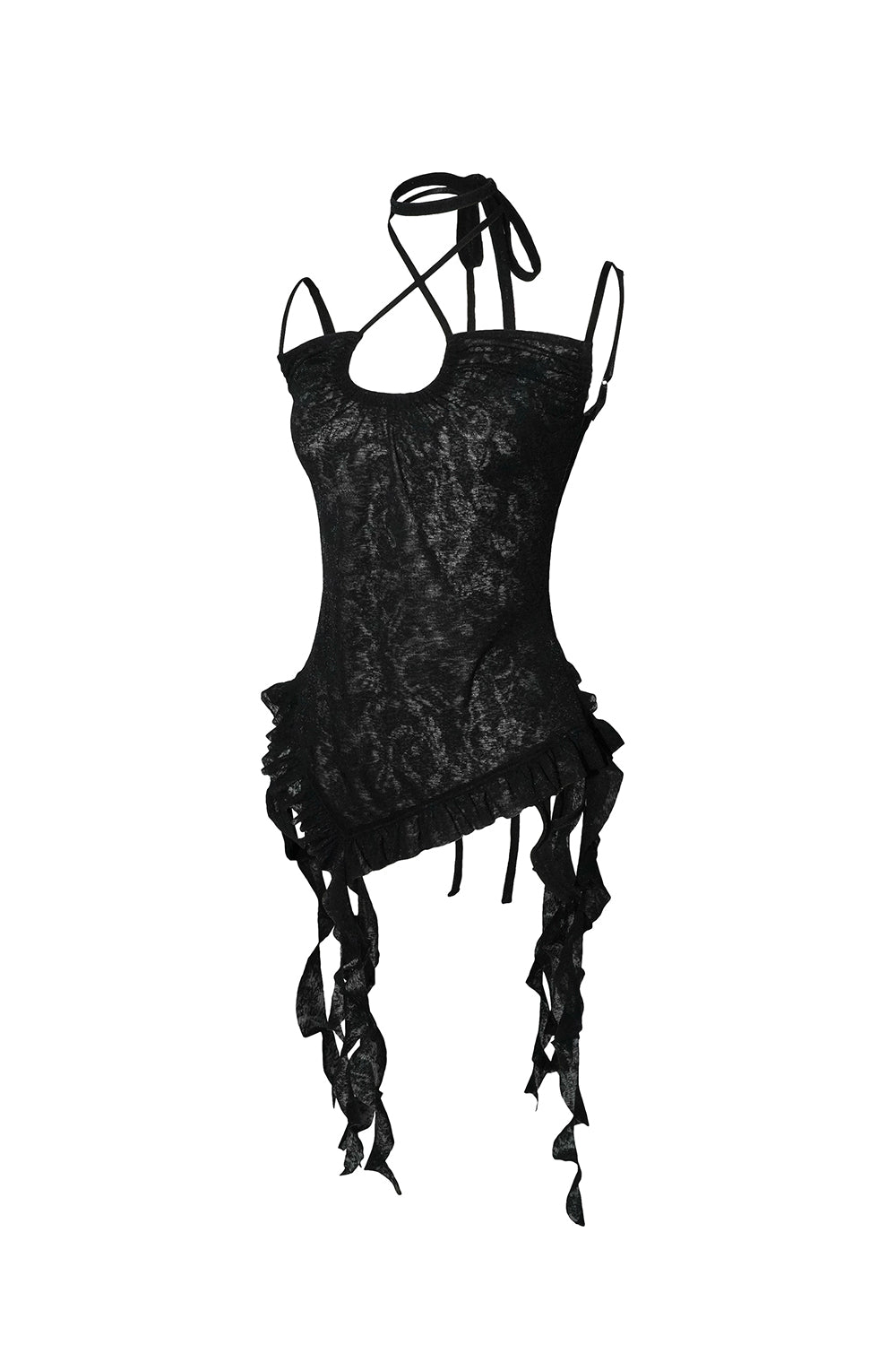 halter tail tops