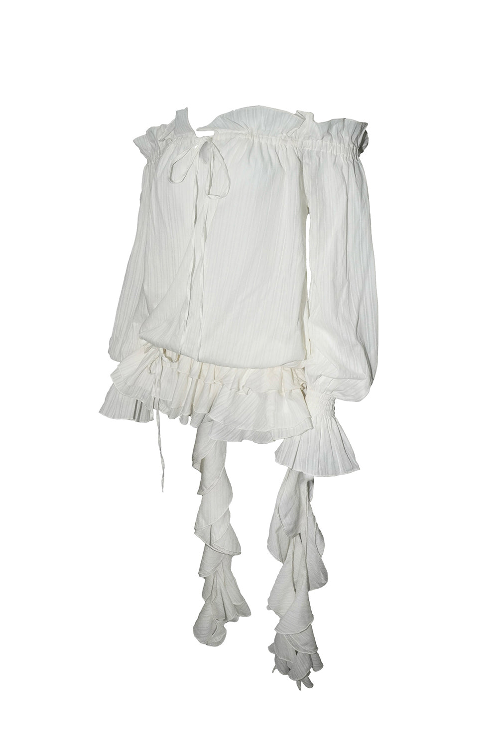 ruffle tiered dress mini