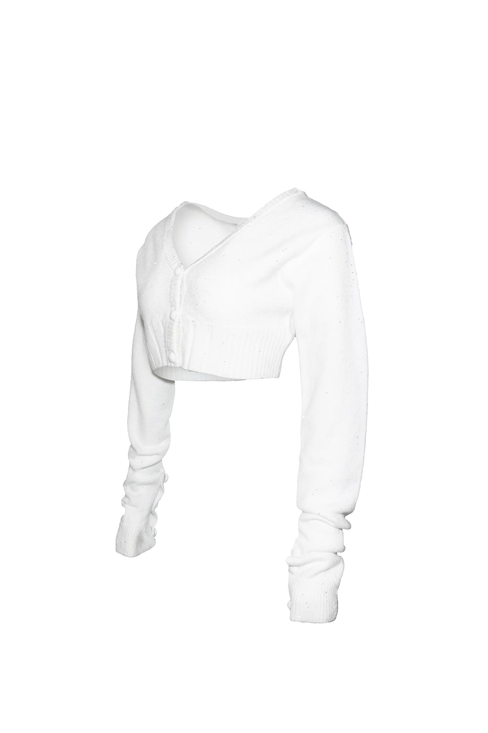 S sequin cardigan cropped