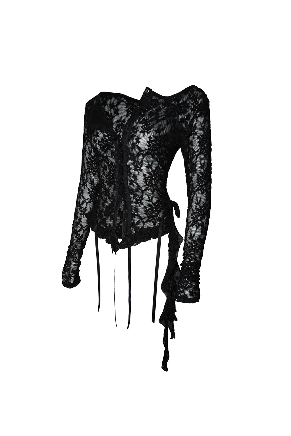 trailing lace tops