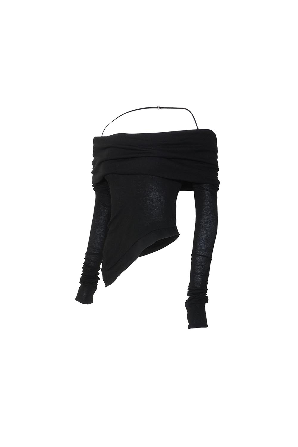 THEREDTHREAD / ザレッドスレッド】S strap off shoulder tops