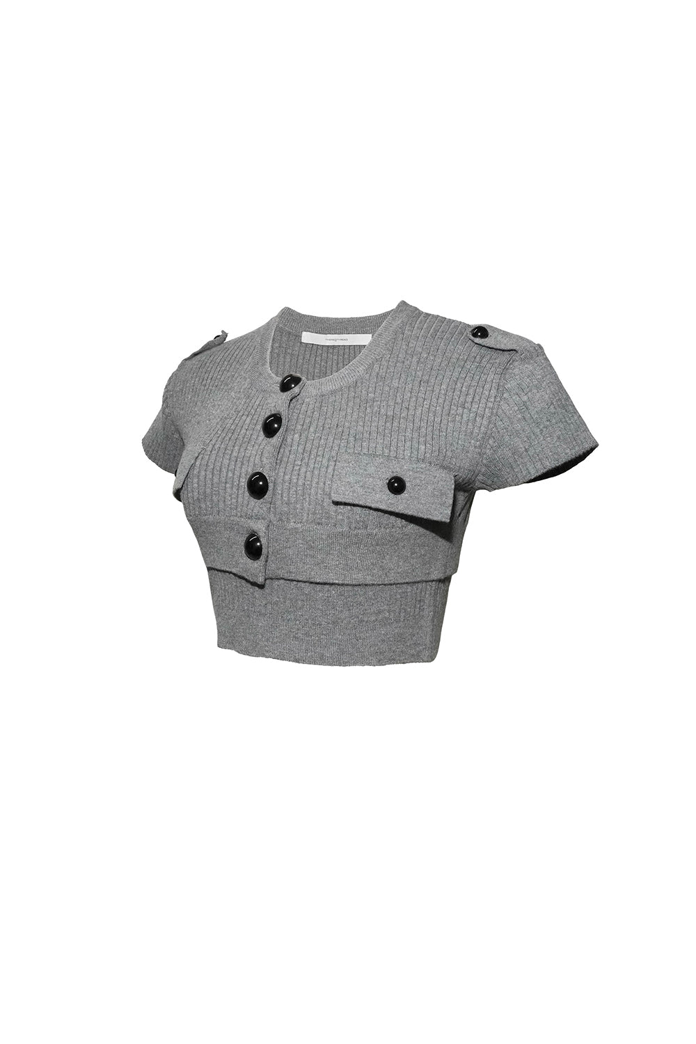 THEREDTHREAD / ザレッドスレッド】button knit tops