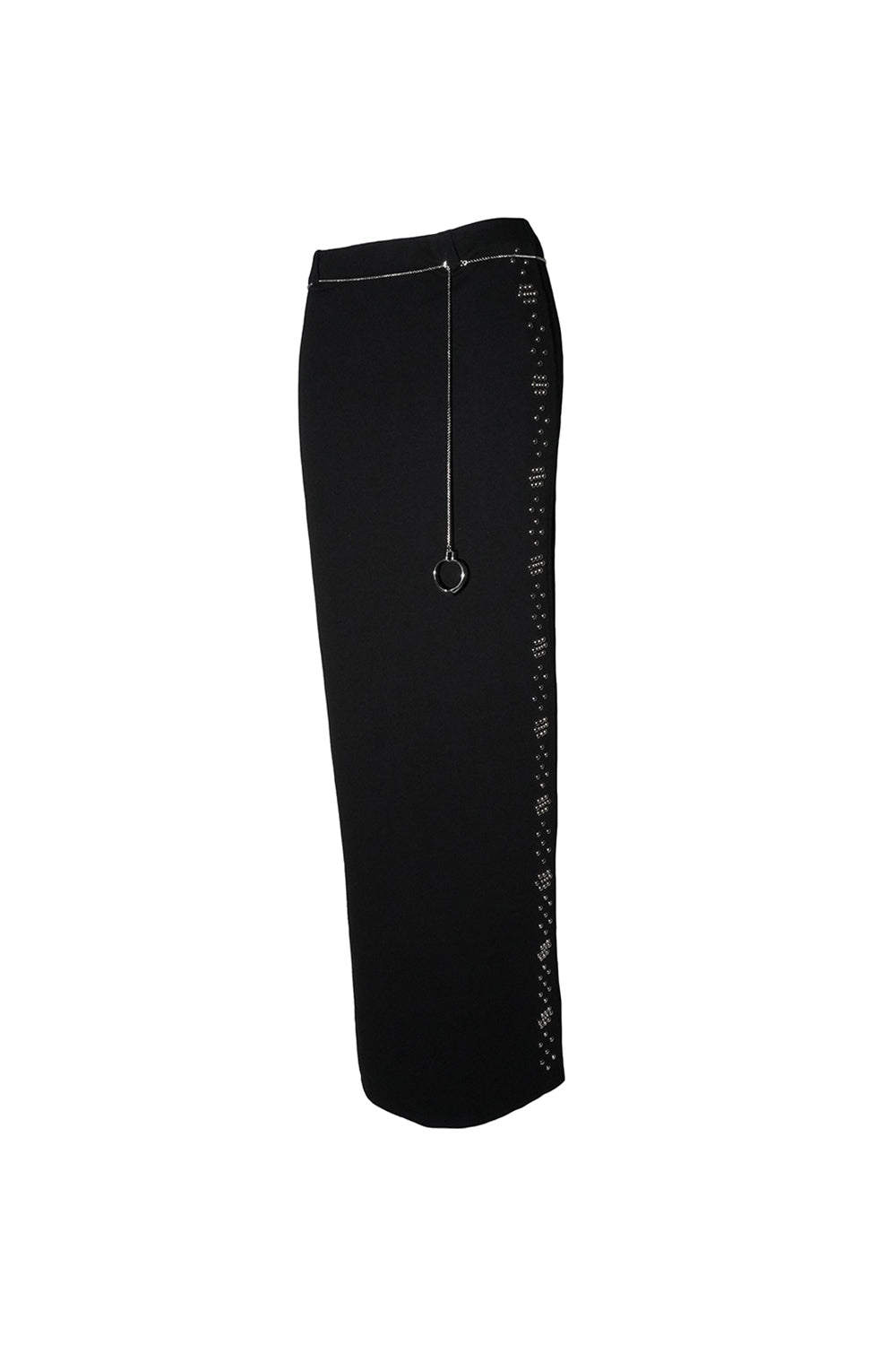 studded maxi skirt