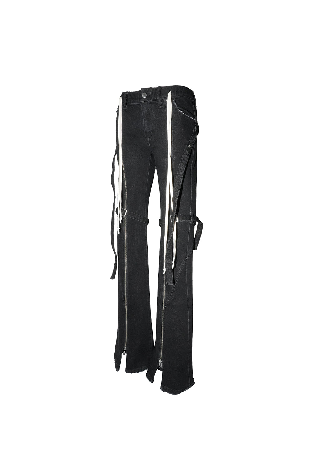 THEREDTHREAD / ザレッドスレッド】droop denim pants