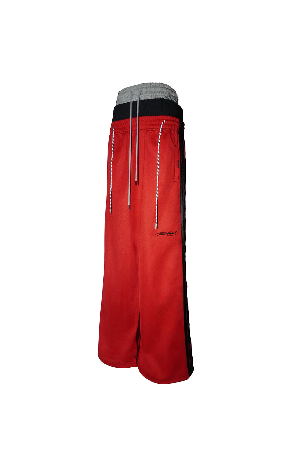THEREDTHREAD / ザレッドスレッド】layered track pants
