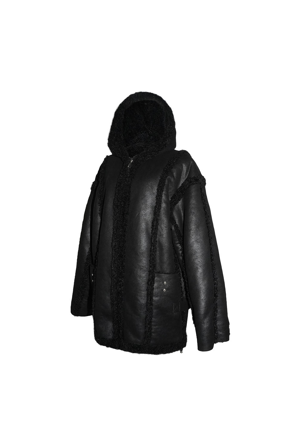 M　THEREDTHREAD S suede cutout jacket THEREDTHREAD / ザレッドスレッド】S suede cutout jacket