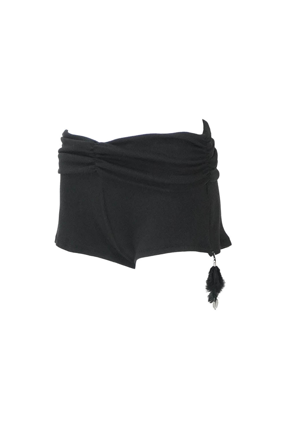 ♡THEREDTHREAD S ribbon micro shorts ♡ THEREDTHREAD / ザレッドスレッド】S ribbon micro shorts feather