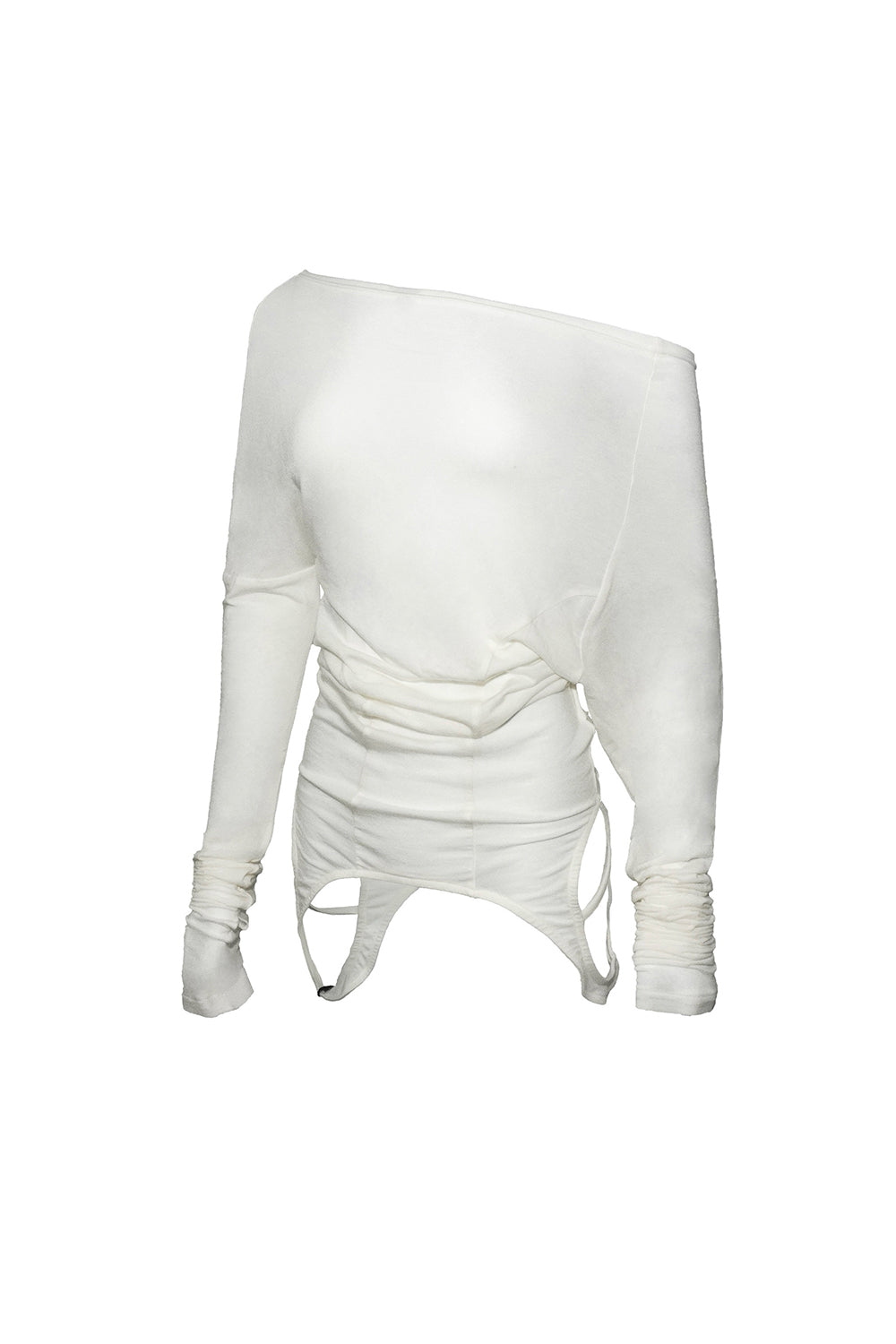 draped loop tops