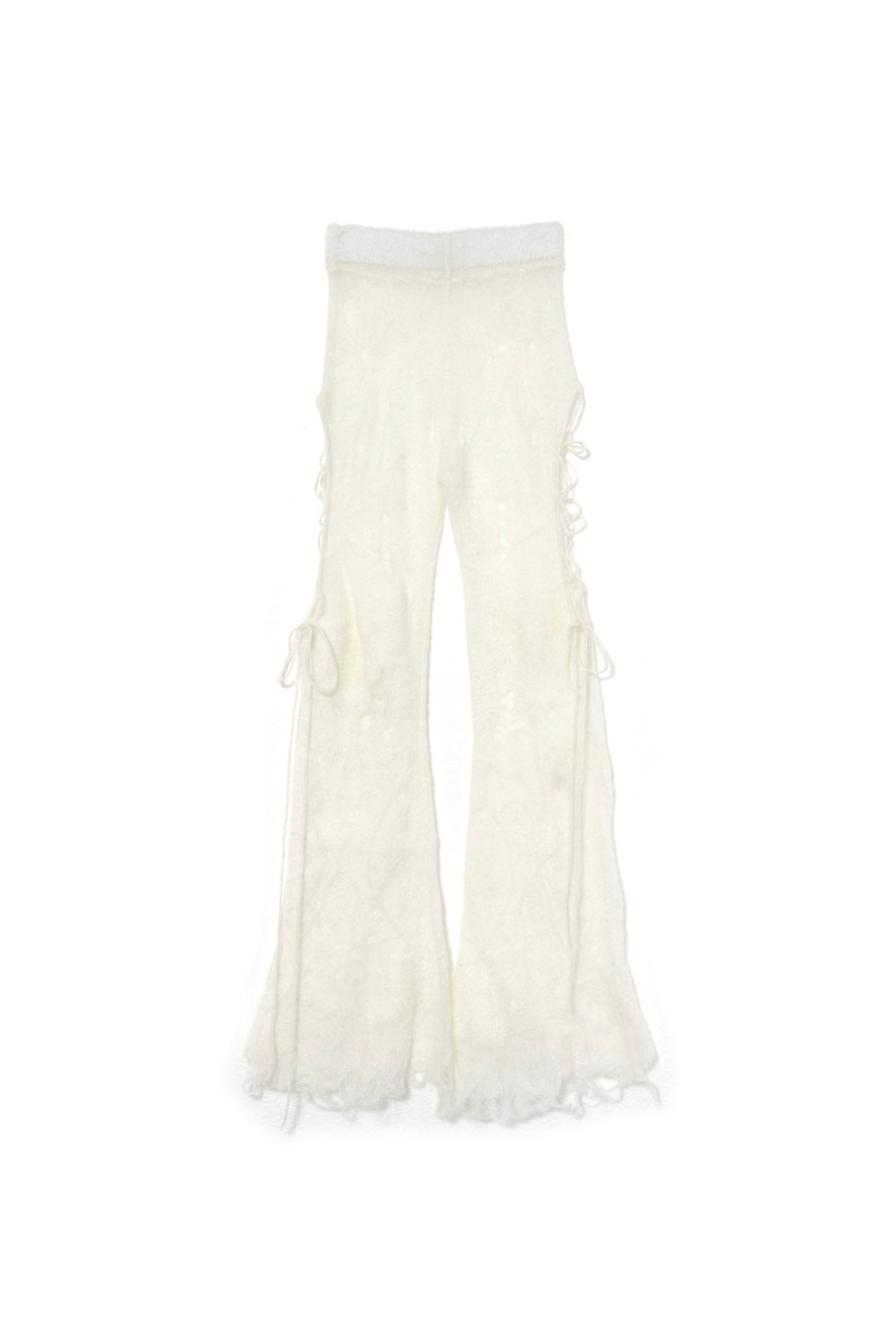 レッグウェア S lace up leggings tulle theredthread THEREDTHREAD / ザレッドスレッド】S lace up leggings tulle